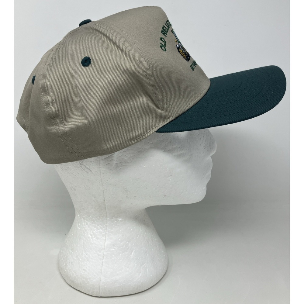 Vintage John Deere Old Reliable Tractor Bowman N.D. Embroidered Snapback Hat - Picture 4 of 7